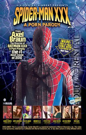 Spider Man XXX: A Porn Parody Porn Video Art